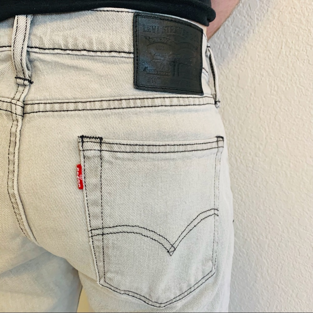 Levi’s 510 skinny fit cotton jeans grey wash